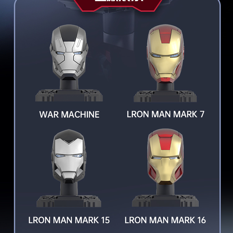 Original Iron Man Helmet Mask  - Car Accessories Joker ulasan dan harga