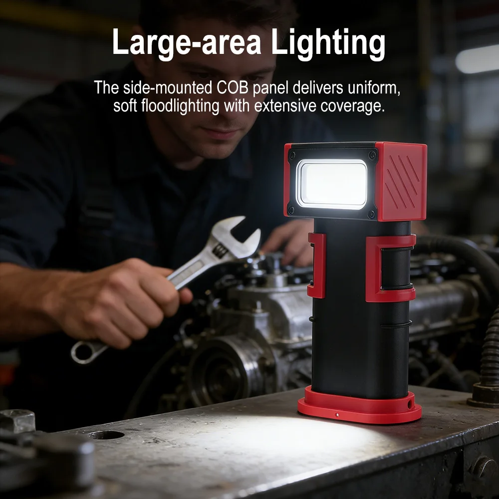 BORUiT COB LED Work Light 1000 - Car Accessories Hanging ulasan dan harga
