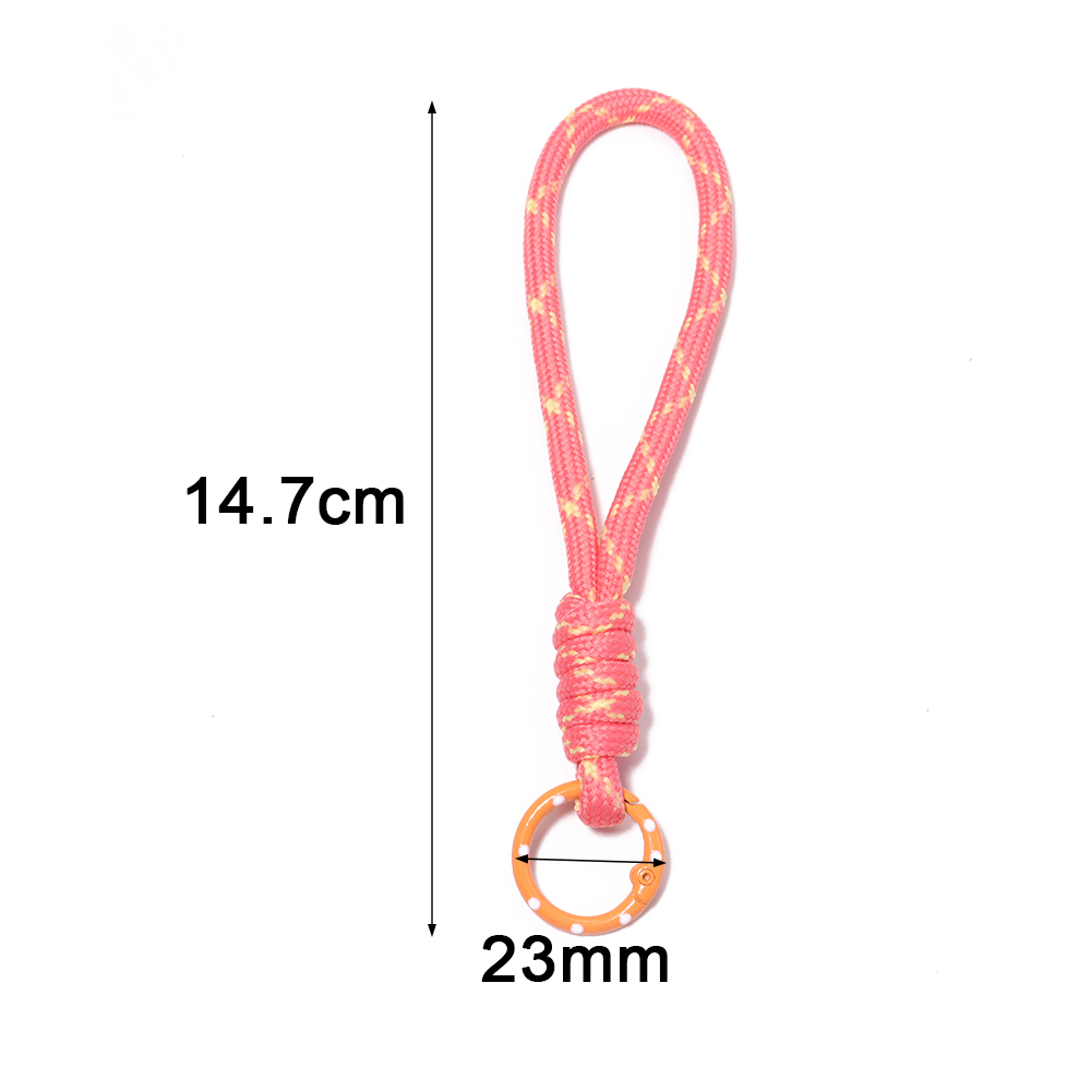 5pcs/lot Colorful Braided Keyc - Car Accessories Hanging ulasan dan harga