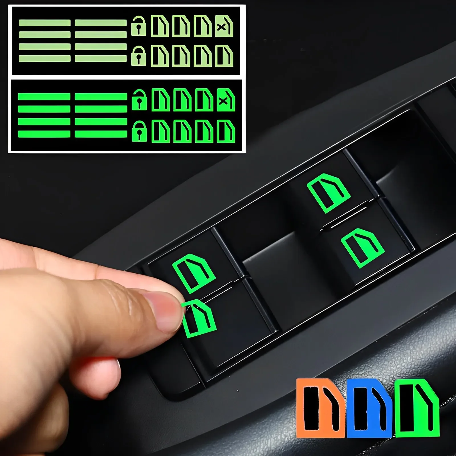 18pcs Car Window Control Butto - Car Accessories For Inside ulasan dan harga