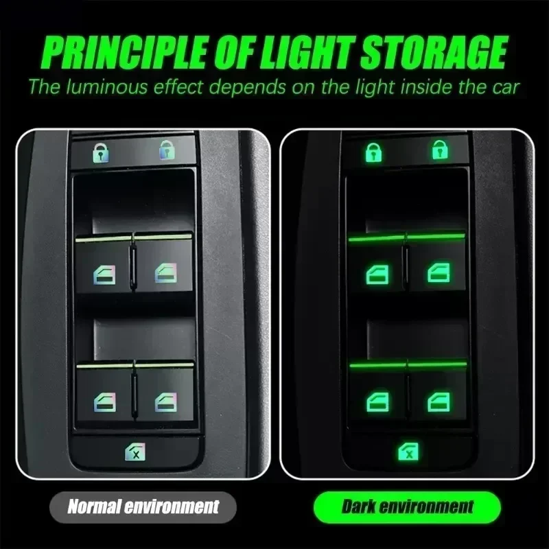 18pcs Car Window Control Butto - Car Accessories For Inside ulasan dan harga