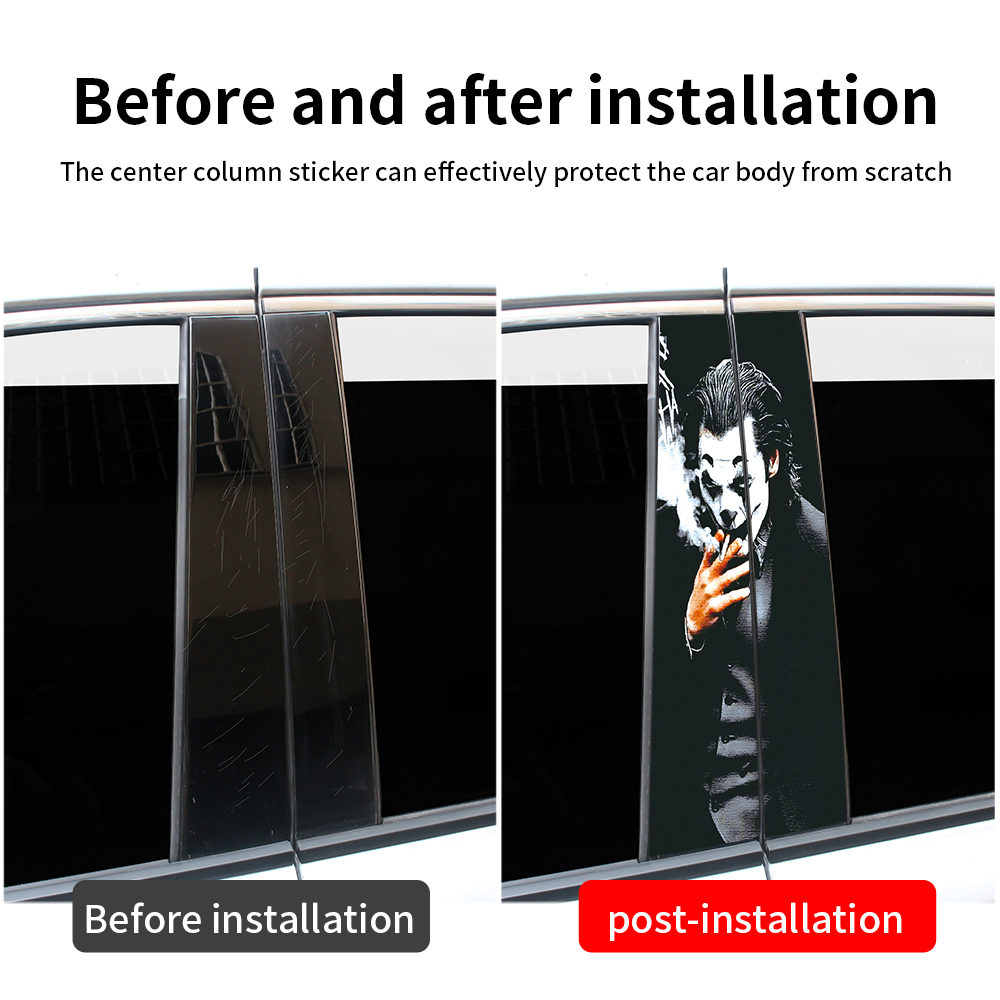 Car Joker Stickers Funny DIY A - Car Accessories Joker ulasan dan harga