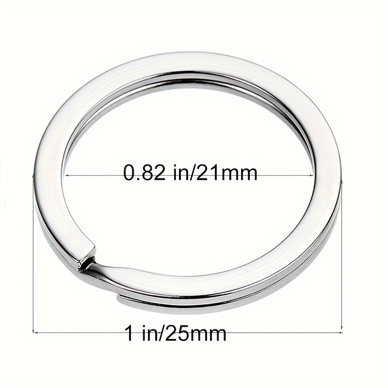 10/20/40pcs Split Key Rings Ke - Car Accessories Hanging ulasan dan harga