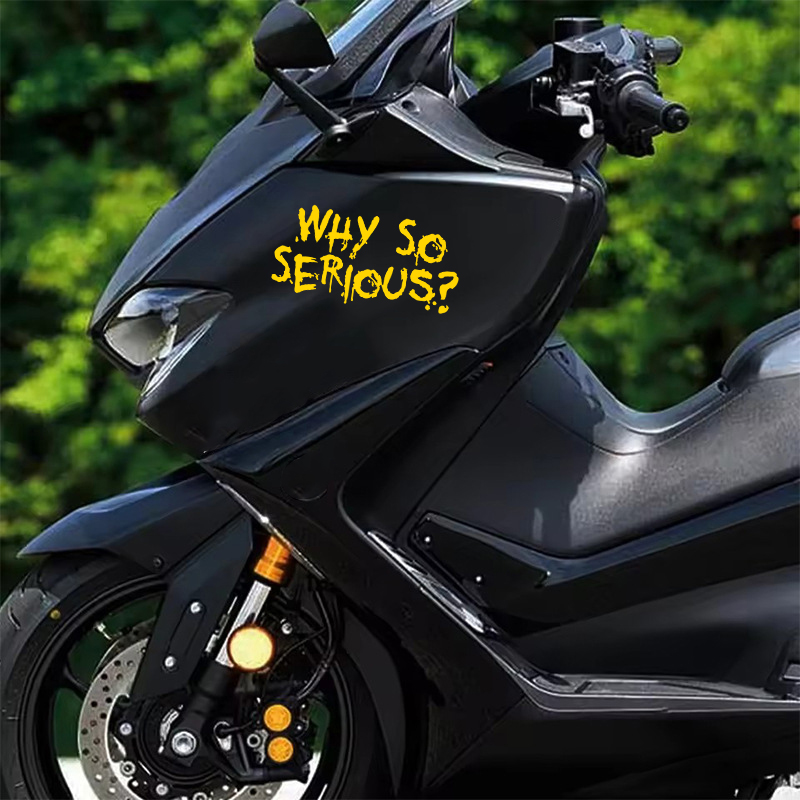 1PC Why So Serious Joker Water - Car Accessories Joker ulasan dan harga