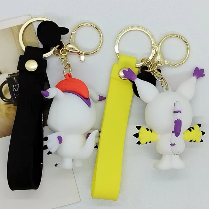 Digimon Keychain, 3D Model Key - Car Accessories In Japan ulasan dan harga