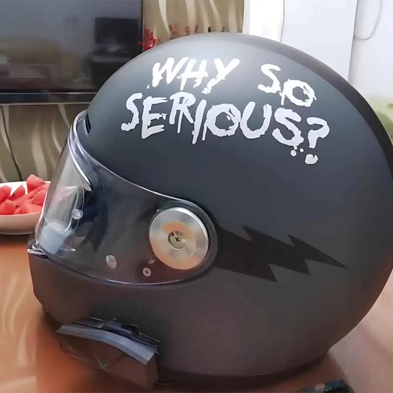 Why So Serious Joker Motorcycl - Car Accessories Joker ulasan dan harga