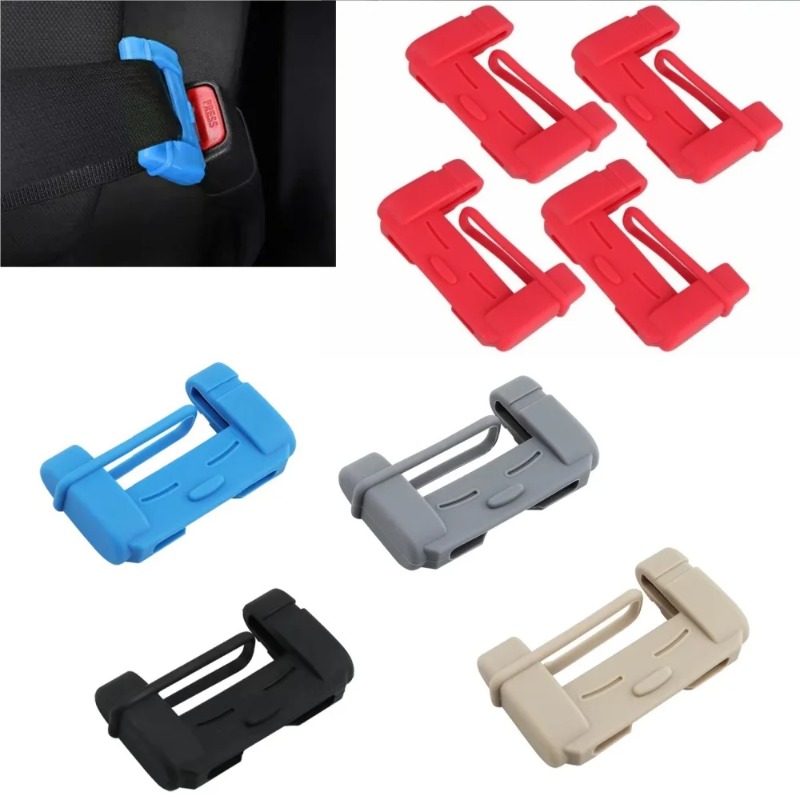 2pcs Car Seat Belt Clip Silico - Car Accessories For Inside ulasan dan harga