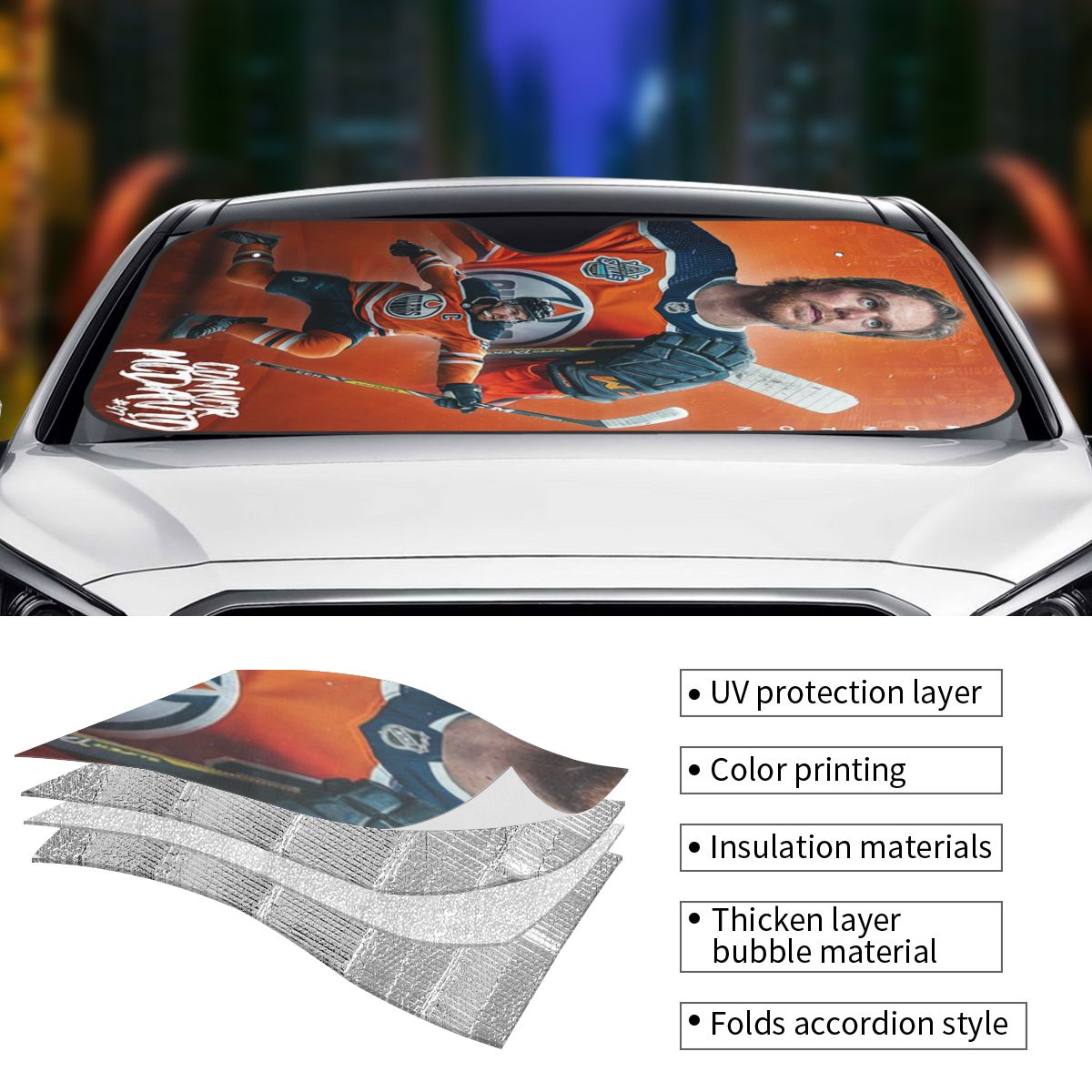 Connor McDavid 97 For Edmonton - Car Accessories Edmonton ulasan dan harga