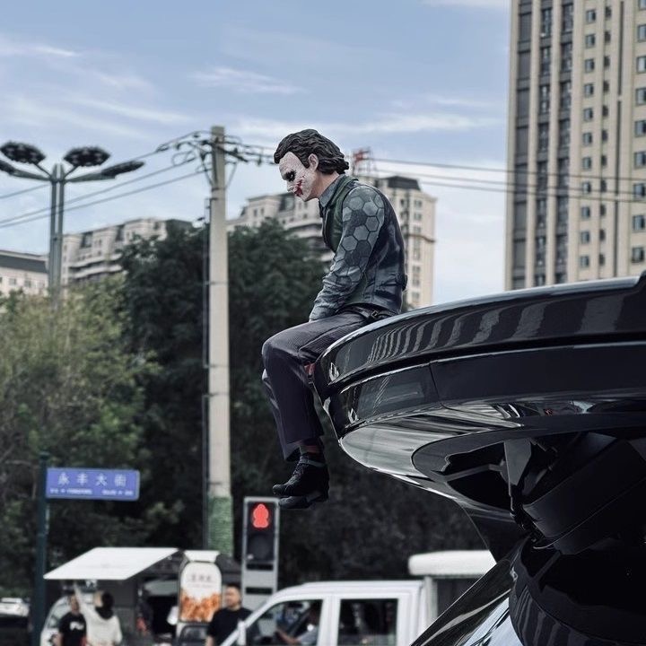 New Joker Heath Ledger Action  - Car Accessories Joker ulasan dan harga
