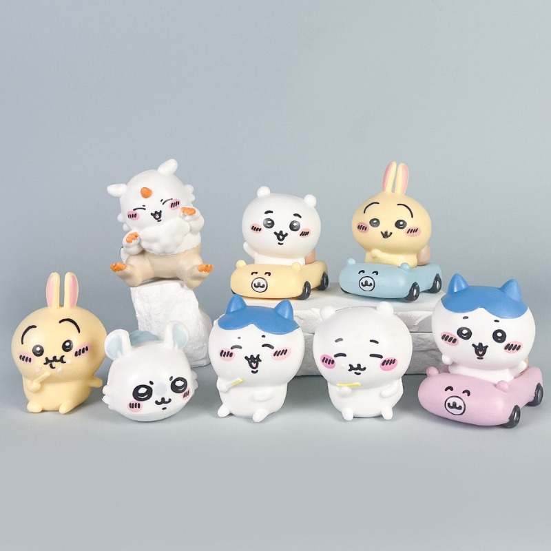 Trendy Figurines Hachiware Usa - Car Accessories For Inside ulasan dan harga