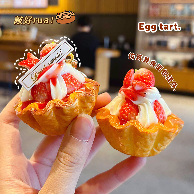 Creative PU Strawberry Egg Tar - Car Accessories In Japan ulasan dan harga