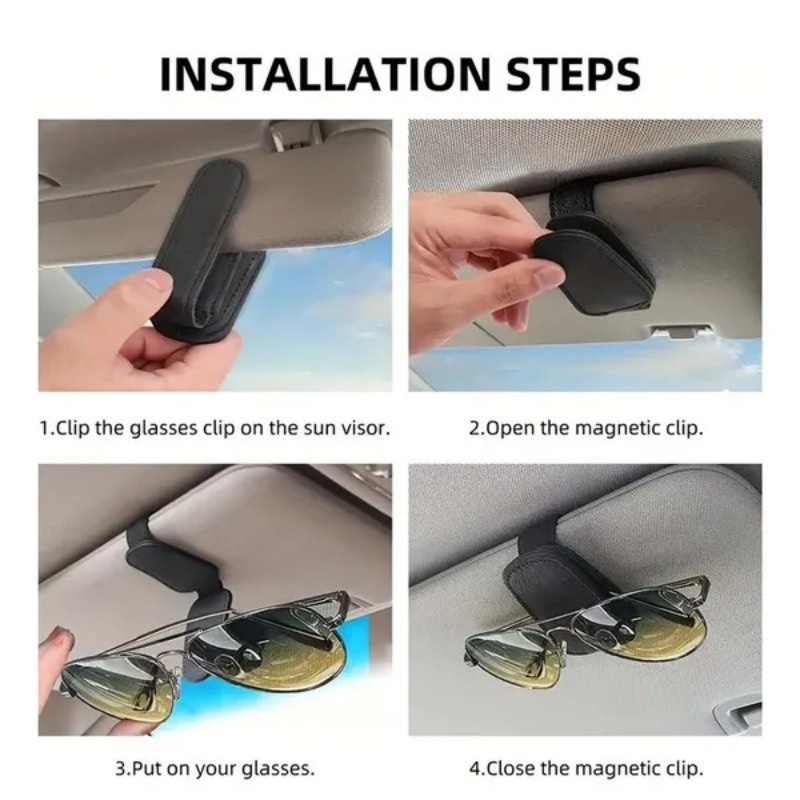 Car Sun Visor Glasses Case Hol - Car Accessories For Inside ulasan dan harga