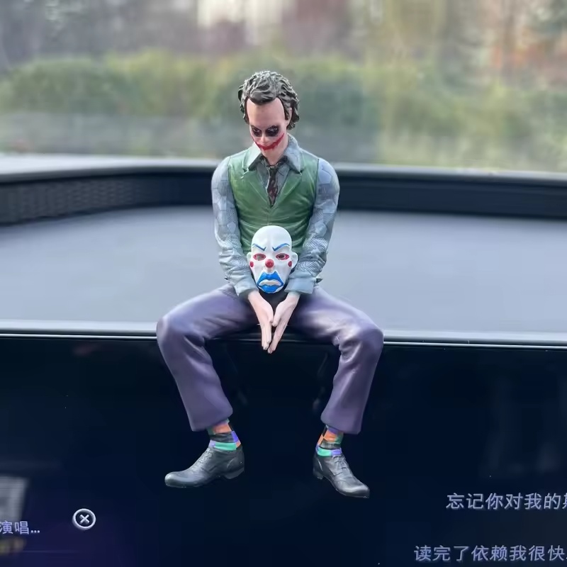 10cm Roof Decoration Joker Hea - Car Accessories Joker ulasan dan harga