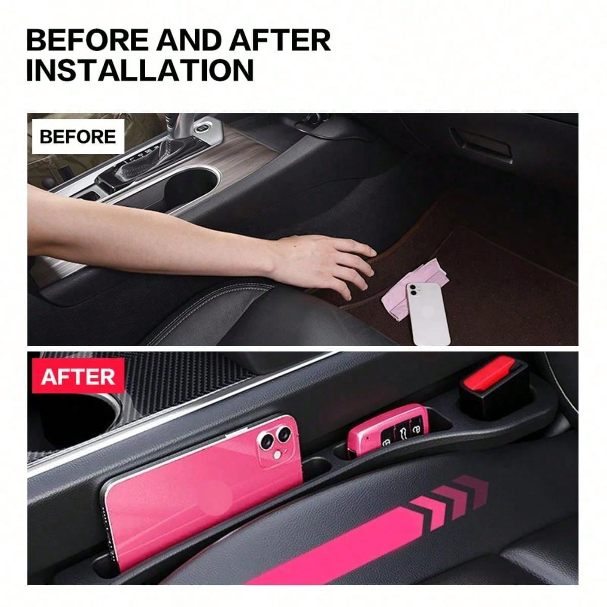 Car Seat Gap Filler Side Seam  - Car Accessories Hanging ulasan dan harga