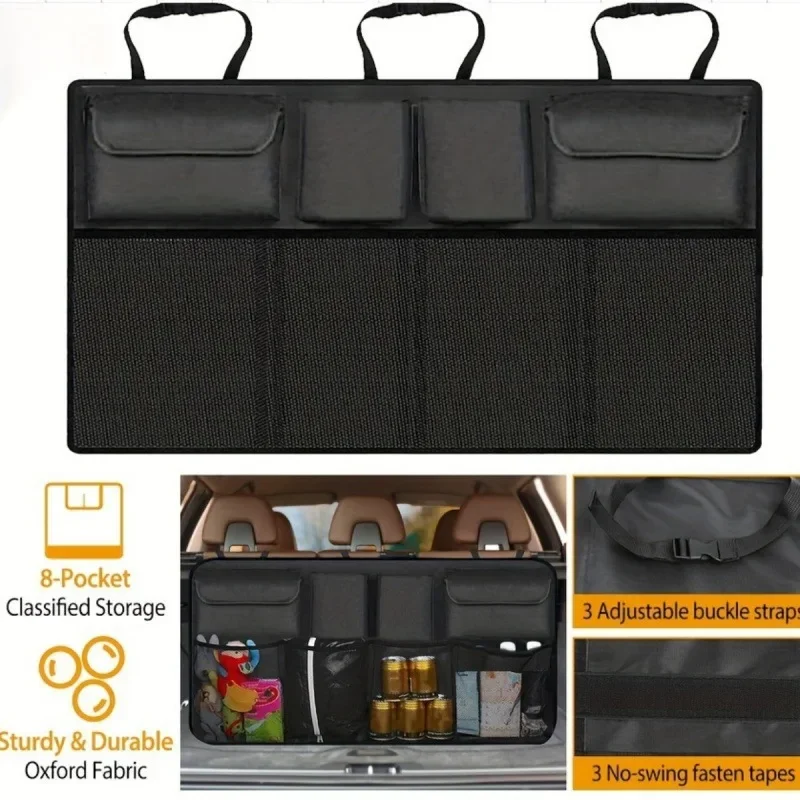 Car Rear Racks Storage Bag Net - Car Accessories Hanging ulasan dan harga
