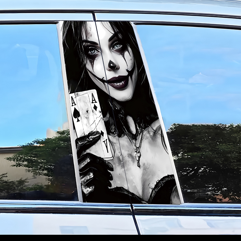 2pcs car B-pillar stickers Jok - Car Accessories Joker ulasan dan harga